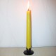 Tall beeswax candle