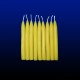 Bougies en cire d'abeille anniversaire