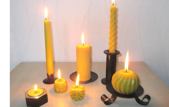 beeswax candles